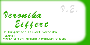 veronika eiffert business card